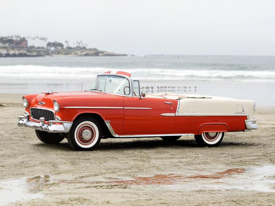  Chevrolet Bel Air Convertible 1955 года  (фото 13 из 104)